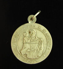 Vintage Saint Anthony Medal Religious Holy Catholic picture