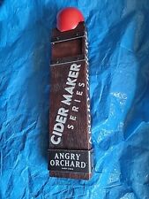 New Angry Orchard Crisp Apple Figural Draft Beer Cider Tap Handle 11” NIB picture