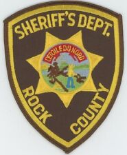 MINNESOTA MN ROCK COUNTY SHERIFF NICE SHOULDER PATCH POLICE picture