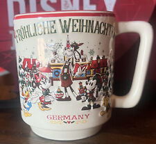 2022 Disney Parks Epcot Germany Frohliche Weihnachten Ceramic Coffee Mug New picture
