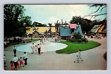 Dundee IL-Illinois, Santa' Village Advertising, Vintage Postcard picture
