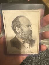 HD2A 1880s to 1890s presidential collecting/trading card Trimmed Bottom picture