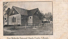VINTAGE FOWLER CO COLORADO POSTCARD FIRST METHODIST EPISCOPAL CHURCH 1907 053123 picture
