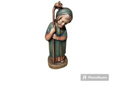 Vintage ANRI Wood Hand Carved Nativity Joseph:  6 inch See Description picture