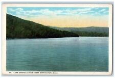 c1910's Lake Garfield Near Great Barrington Massachusetts MA Antique Postcard picture