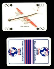 1 x playing card BA Vickers Vanguard V951 - 2 of Spades S26 picture