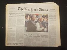 1999 FEB 21 NEW YORK TIMES NEWSPAPER -DEADLINE ON KOSOVO TALKS DELAYED - NP 7006 picture