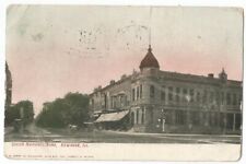 Kewanee, IL Illinois 1908 Postcard, Union National Bank Scene picture