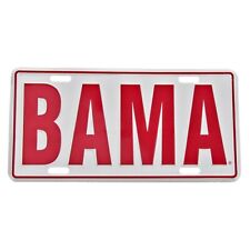 BAMA Aluminum License Plate University of Alabama Crimson Tide UA Car Truck Tag picture