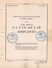 1944 L-2 Erection & Maintenance Instructions World War II Book Flight Manual -CD picture