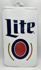 Lite Beer Metal Sign Large White Miller Lite Beer Can 24