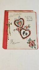 Vintage VALENTINE DAY Card by Album of Memories 1940's picture