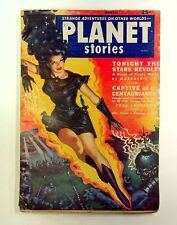 Planet Stories Pulp Mar 1952 Vol. 5 #5 GD picture