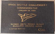 NASA Space Shuttle Challenger 7 Commemorative 1986 Case XX 3254 Knife picture