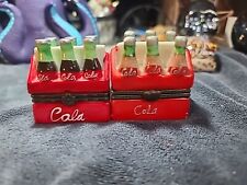 2 BOYDS TREASURE BOX ~ COKE 6-PACK ~ FIRST EDITION  #101 picture