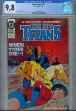 NEW TITANS #72 CGC 9.8, 1991, DEATH GOLDEN EAGLE, ONLY 9.8 COPY GRADED picture