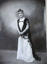 C1910/20s 6x8 Card Photo Named ID Daisy Belle Phars Woman Jacksonville FL C22 picture