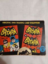 BATMAN 1966 TOPPS TRADING CARD WRAPPERS DELUXE REISSUE 1989 BRAND NEW picture
