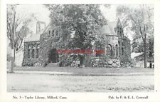 CT, Milford, Connecticut, Taylor Library, Exterior View, F & E L Cornwall No 3 picture