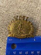 VIRGINIA MILITARY INSTITUTE HAT BADGE UNITED STATES MILITARY Hat VMI Vintage picture