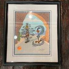 Vintage 1994 Signed Chuck Jones Turnabout is Fair Play Cel CAO 137/750 WB Framed picture