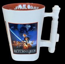 Star Wars Trilogy Disney Parks XL Official Coffee Mug Lightsaber Handle Movie picture