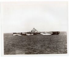 1944 Aircraft Carrier CV-48 USS Shangri-La 8x10 Vintage Photo picture