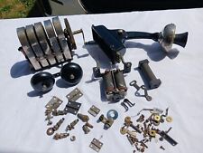 ANTIQUE SWEDISH AMERICAN  HERCULES AND MISC.PHONE PARTS,5 BAR MAGNETO WITH HANDL picture