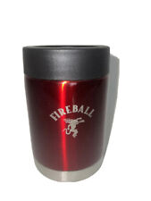 FireBall Metal Chrome Koozie - Thermo-insulated picture