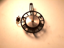 Vintage Lindavap Cast iron Skillet Wall clock, Rare, Ann Arbor, Running picture