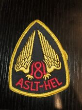 1960s US Army Vietnam Era Cold War 181st Assault Helicopter Company Patch L@@K picture