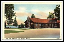 Michigan Northside Hotel at Douglas Lake Postcard             pc192 picture