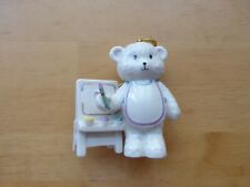 Lenox Baby's 4th Christmas Teddy Bear Ornament  picture