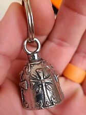 Guardian Bell HOLY CROSS Good Luck Gift Set lucky charm keychain religious  picture