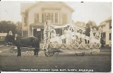 September 1911 RPPC of Salem New York Daughters of Rebekah Parade Float picture