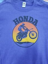 Vintage Honda Motorcross Motorcycles T Shirt   picture