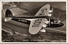 Vintage UK England RPPC Photo Aviation Postcard 