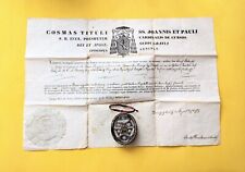 Relics S. Florian, S. Joseph Of C., S. Teresa etc etc, COA, Certificate of Auth. picture
