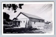 Merrill OR-Oregon RPPC, Moose Hall, Antique, Vintage Postcard picture