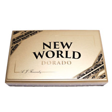Clearance Sale New World Robusto Dorado Empty Wood Cigar Box 10.75