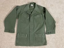 Vintage Rip-Stop Poplin OG-107 Class 1 US Army Military Coat Mens Size Small picture