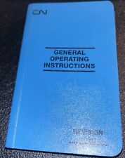 Vintage C N Railroad General Operating Instructions revision 1990 picture
