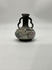 VTG Mini Dragon Ware Bud Vase 3” Tall picture
