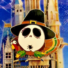 🦃 Jack Skellington Thanksgiving Holiday Pin Nightmare Before Christmas Jack Pin picture