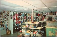 MANCHESTER CENTER, Vermont Advertising Postcard THE STAMFORD YARN SHOP 1972 picture