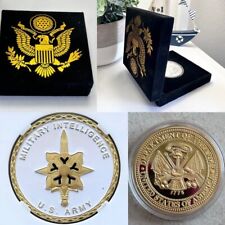 US Army MILITARY INTELLIGENCE Challenge Coin Intell Special Agent picture