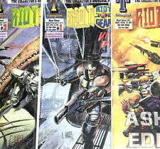 Triumphant Comics Riot Gear 3 Issue Bundle Violent Past 1 &2 Ashcan Ed 1 VF/NM picture