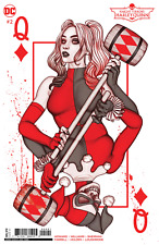 Knight Terrors Harley Quinn #2 (Of 2) B Jenny Frison Playin Card GGA Queen Of He picture