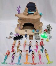 Disney Parks Little Mermaid Princess Ariel’s Grotto Playset Figures Accessories picture