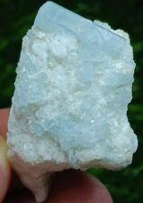 20g Aquamarine Cluster Combine With Albite From Shigar Valley Skardu Pakistan picture